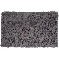 5 Five Chenille Badmat - Grijs, 50 x 80 cm