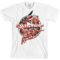 DC Comics Justice League Heren Tshirt -L- Heroes Wit