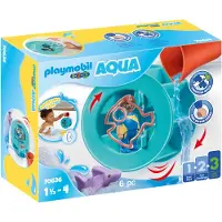 Playmobil 1.2.3 Water Wheel With Baby Shark Veelkleurig