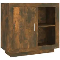 vidaXL Dressoir 80x40x75 cm gerookt eikenkleurig