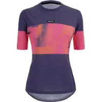 Santini Forza Indoor Collection T-shirt Met Korte Mouwen
