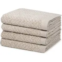 Möve Sonstiges 4 X handdoek - in set Brooklyn Fischgrat