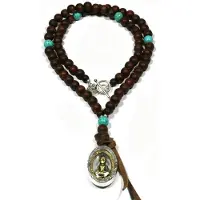 Heaven Eleven Men - heren - ketting - Buddha - Glass