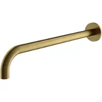 Hotbath Archie wandarm 40cm messing geborsteld PVD