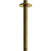 Hotbath Archie plafondarm 20cm messing geborsteld PVD
