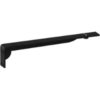 Brauer Verborgen Ophangbeugel 38cm Zwart - Metaal - 8720359382719 - Wastafels, Toebehoren, Bevestigingsmateriaal