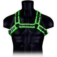 Ouch! Glow in the Dark Gesp Bulldog Harnas