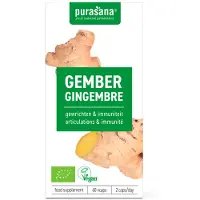 Purasana 2x Gember 250 mg 60 vegacapsules