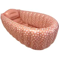 Swim Essentials Babybadje Rood Wit Gestipt