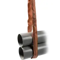 Delta Rondstrop | volgens EN 1492-2 | bruin | 6 ton | 75 mm | 4 m - CO.RS.060004 CO.RS.060004
