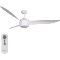 Beacon Stille plafondventilator Airfusion Nordic Ø 143cm wit