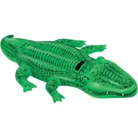 Intex Opblaasfiguur zwembad | | Krokodil (Ride-on, 168 x 86 cm)