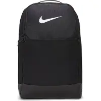 Nike Sportrugzak 'Brasilia 9.5' grafiet / zwart / wit