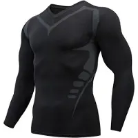 Chimb - Compressie shirt - Thermoshirt - Heren - Maat XXL - Zwart