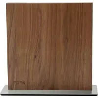 Eden kitchen knives Magnetic Knife Block EQB100 walnoothout