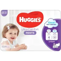 Huggies - Luierbroekjes - Ultra Comfort - Maat 4 - Small Pack - 36 stuks - 9/14 KG