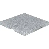 Garden Impressions - Hawaii S granieten voet - 60 kilo - nature grey