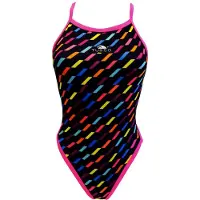 Turbo Fiesta Swimsuit Zwart L Vrouw