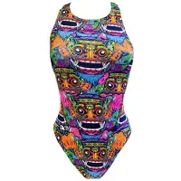 Turbo Bali Tribal Swimsuit Veelkleurig L Vrouw