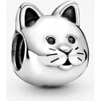 Fler | 925 Sterling Zilver Bedel | Kat bedel | 925 Sterling Zilver | Zirkonia | Past op populaire bedel armbanden (standaard-3mm) | armbandbedel | Cat | Bedels Charms Beads