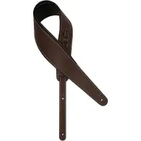 Gaucho GST-294-DBR gitaarband, 4 inch breed, donkerbruin