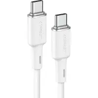 Acefast USB-C naar USB-C laadkabel - 60W (20V/3A) - 1.2 M - Wit