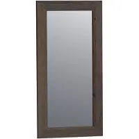 Brauer Citrine Spiegel 40x70cm - Frame Massief Eiken - Eiken Zwart - Rechthoekig - Spiegels - Badkamerspiegels - 8720359338839