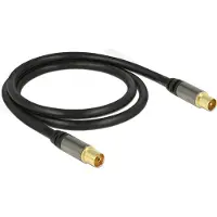 DeLOCK Coax Antenne Kabel - Zwart