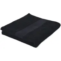 Arowell badhanddoek badlaken 100 x 50 cm - 500 gram - zwart - 1 stuks