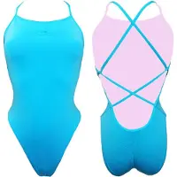 Turbo Patron Sirene Swimsuit Blauw S Vrouw