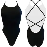 Turbo Patron Sirene Swimsuit Zwart 2XL Vrouw