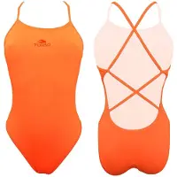 Turbo Patron Sirene Swimsuit Oranje L Vrouw