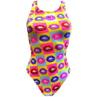 Turbo Dames zwempak uit 1 stuk Lips