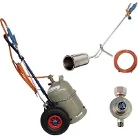 CFH Complete set ST1000 onkruidbrander + DR114 regelaar + GT89 trolley