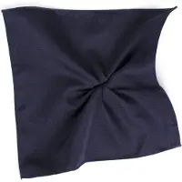 Tresanti | ZINO I Klassiek zijden pochet | Navy