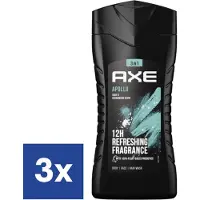 Axe Men Apollo Douchegel - 3 x 250 ml