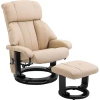 HOMCOM HOMdotCOM Relaxfauteuil met massagefunctie 76 cm x 80 cm x 102 cm