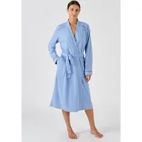 Damart - Kamerjas van sierlijk wafeltricot - Dames - Blauw - S
