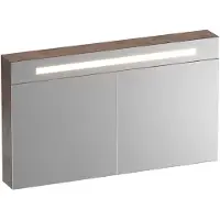 Brauer Promise Deluxe Spiegelkast 120x70cm LED Verlichting Boven - Erosion - Spiegels - Spiegelkasten