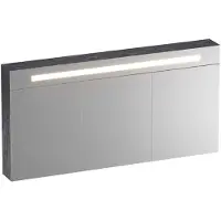Brauer Promise Deluxe Spiegelkast 140x70cm LED Verlichting Boven - Damascus - Spiegels - Spiegelkasten