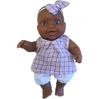 Paola Reina Pop Puppegie Bibi (donker/21cm) in doos
