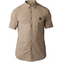 FOX Ranger Woven Short Sleeve Jersey Beige || Maat: M