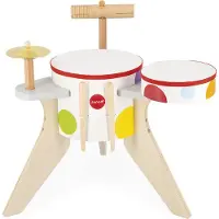 Janod - Confetti - Drumstel - Voor kleine muzikanten