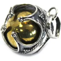 Ancient Wisdom Echt Zilveren Engelenroeper - Voorspoed - Hanger Voor Ketting - 16mm - Engelen Bel