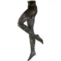 Falke Toile de Jouy Fantasiepanty Dames 40842 - Volwassenen - M - Zwart