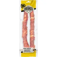 Voskes 20x Hondensnacks Stick Runderhuid Eend 25 cm 2 stuks