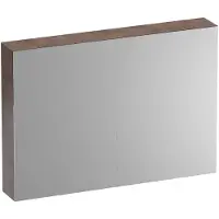 Brauer Impress Deluxe Spiegelkast 100x70cm Indirecte LED Verlichting Binnen/onder - Erosion - Spiegels - Spiegelkasten - 8720359387448