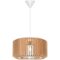 Nordlux Asti 50-hanglamp-E27-blank hout
