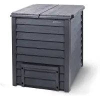 Meuwissen Agro Compostvat Thermo Wood 600 bruin zwart - Meuwissen Agro