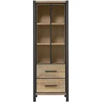 Profijt Meubel Boekenkast Mantera lichtbruin 200x70x48 cm